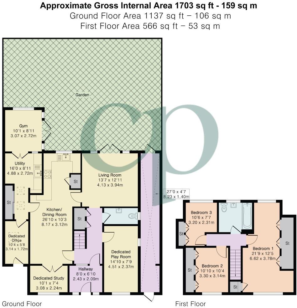 Old French Horn Lane, Hatfield, AL10 floorplan