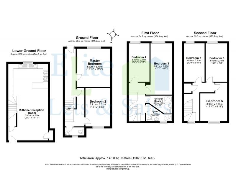 Wellington Square, Lenton, Nottingham floorplan