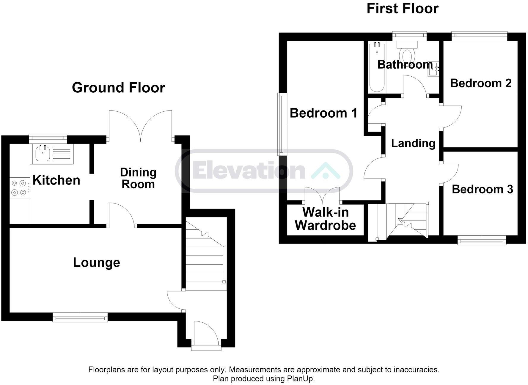Hoathly Mews, Kents Hill, MK7 floorplan