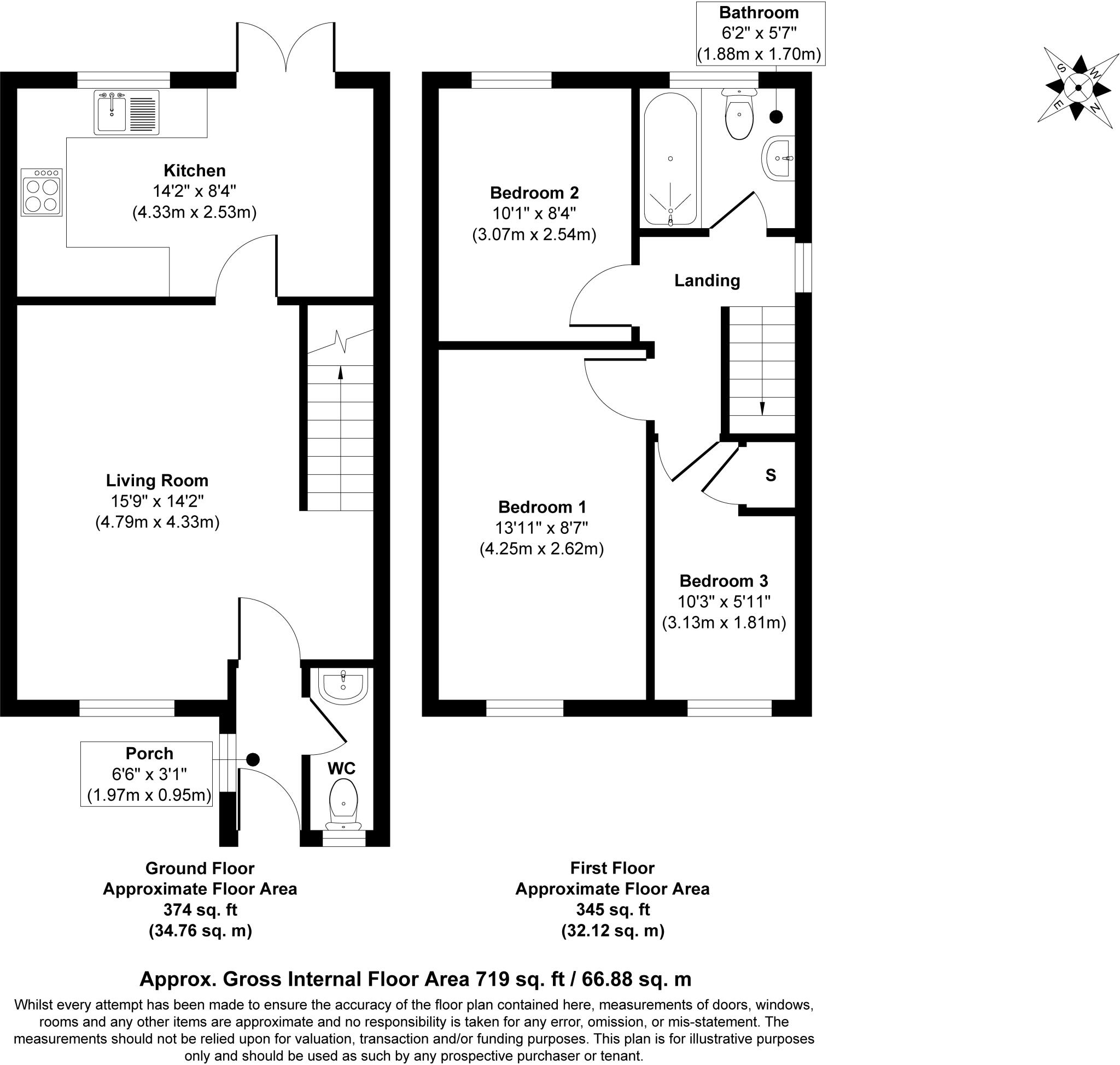 Waterdale Drive, Whitefield, Bury floorplan