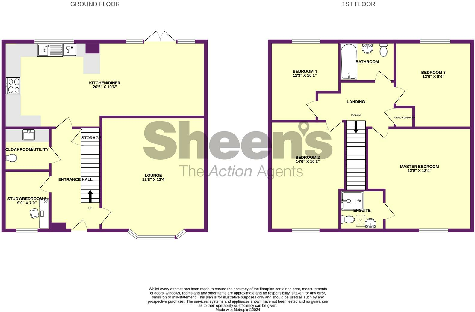 Honeypot Way, Walton-on-the-Naze, Essex floorplan