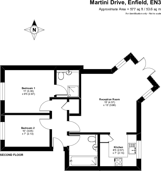 Martini Drive, Enfield, EN3 floorplan