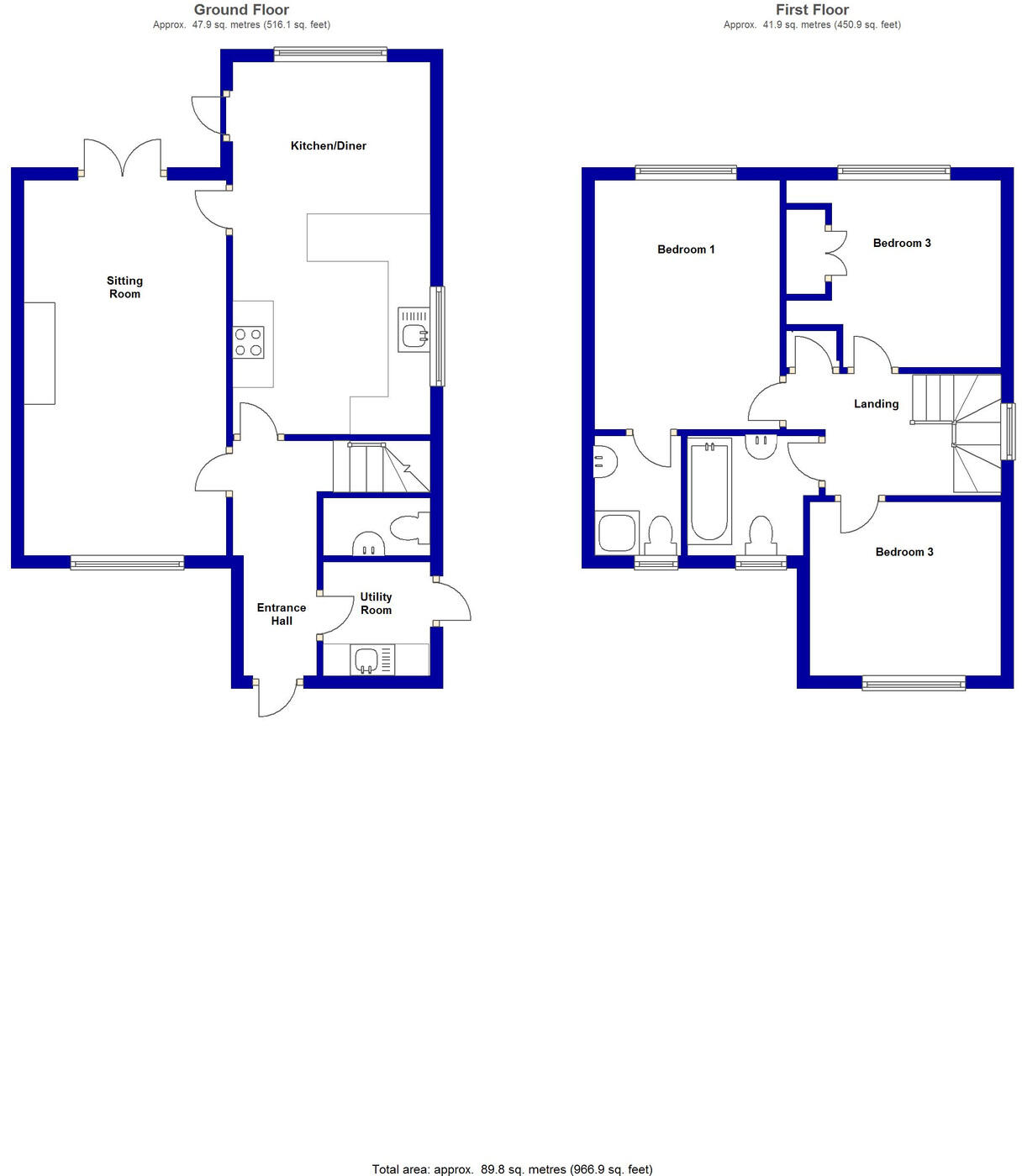 Martins Lane, Little Downham floorplan