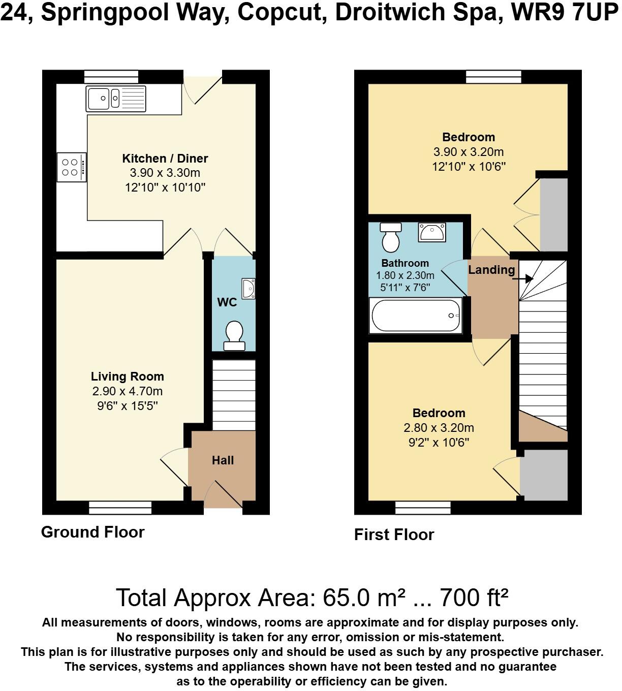 Springpool Way, Copcut, Droitwich, Worcestershire, WR9 floorplan