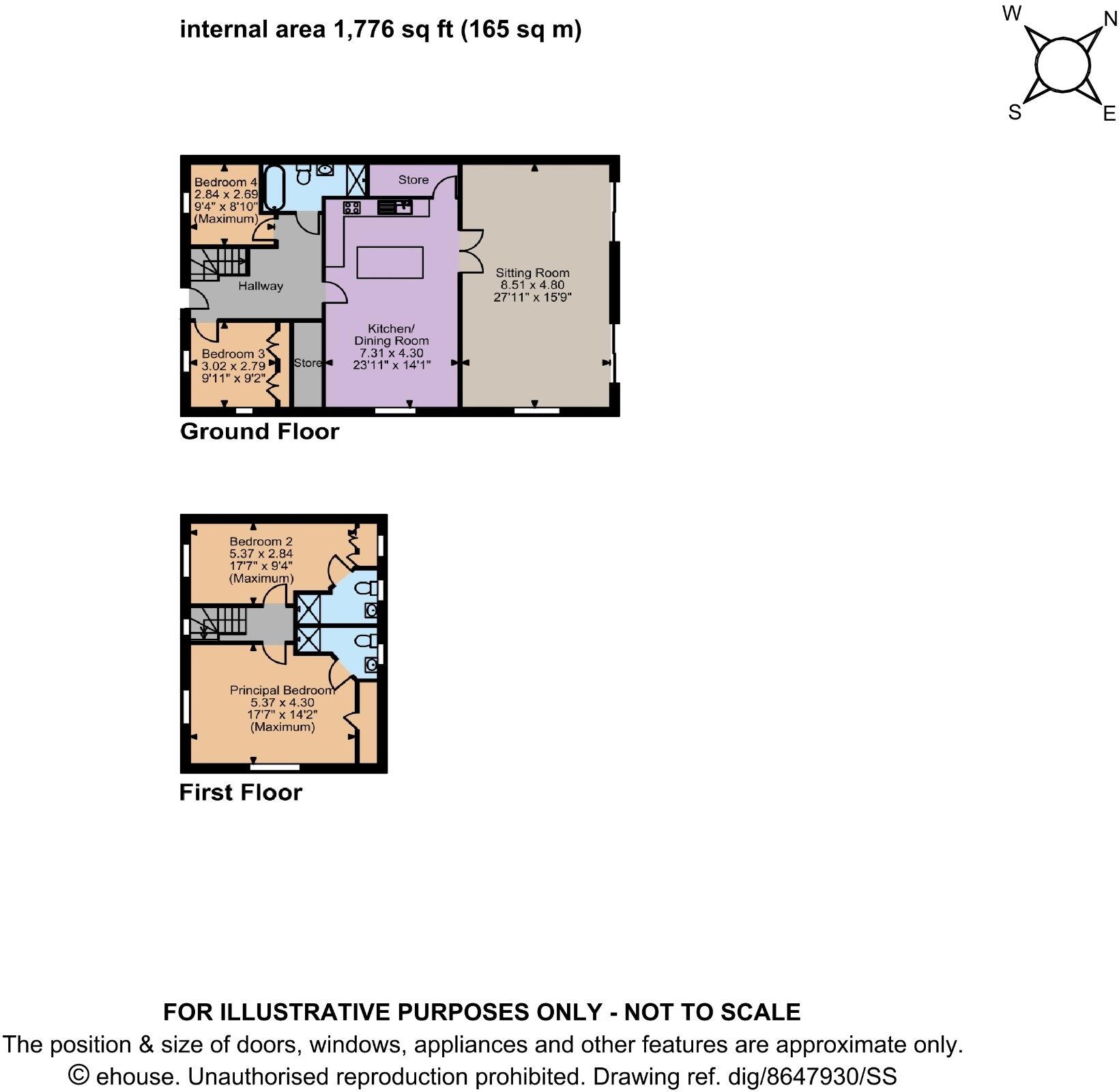 Cheriton Bishop, Exeter, Devon floorplan