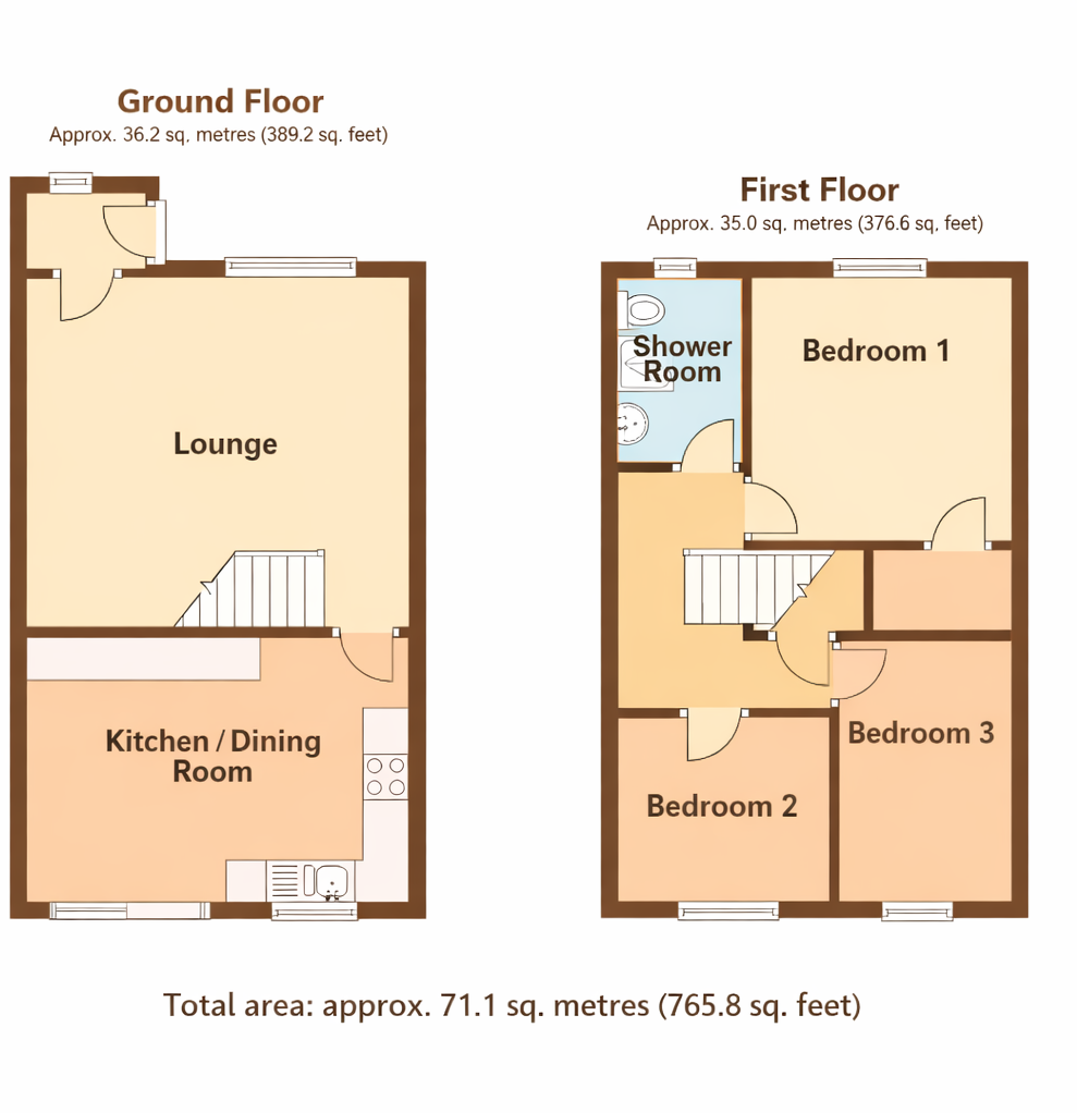Armstrong Close, Rugby floorplan