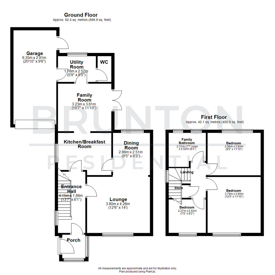 Caroline Gardens, Wallsend, NE28 floorplan