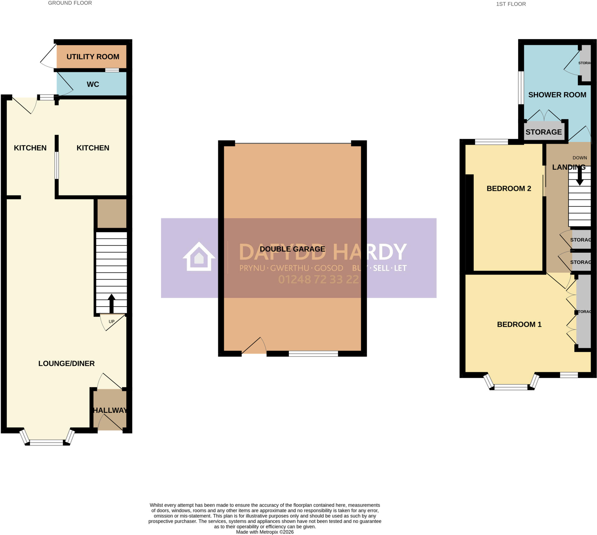 28, Bethesda Street, Amlwch, Isle of Anglesey, LL68 floorplan