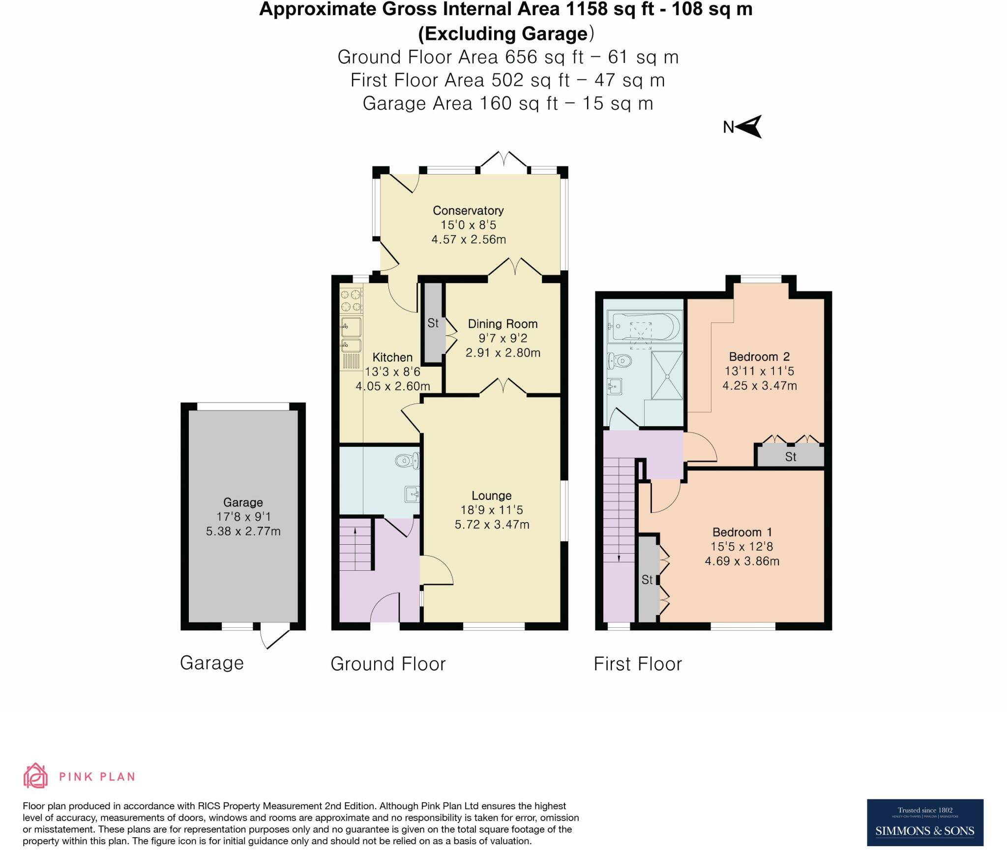 Framers Court, Lane End floorplan