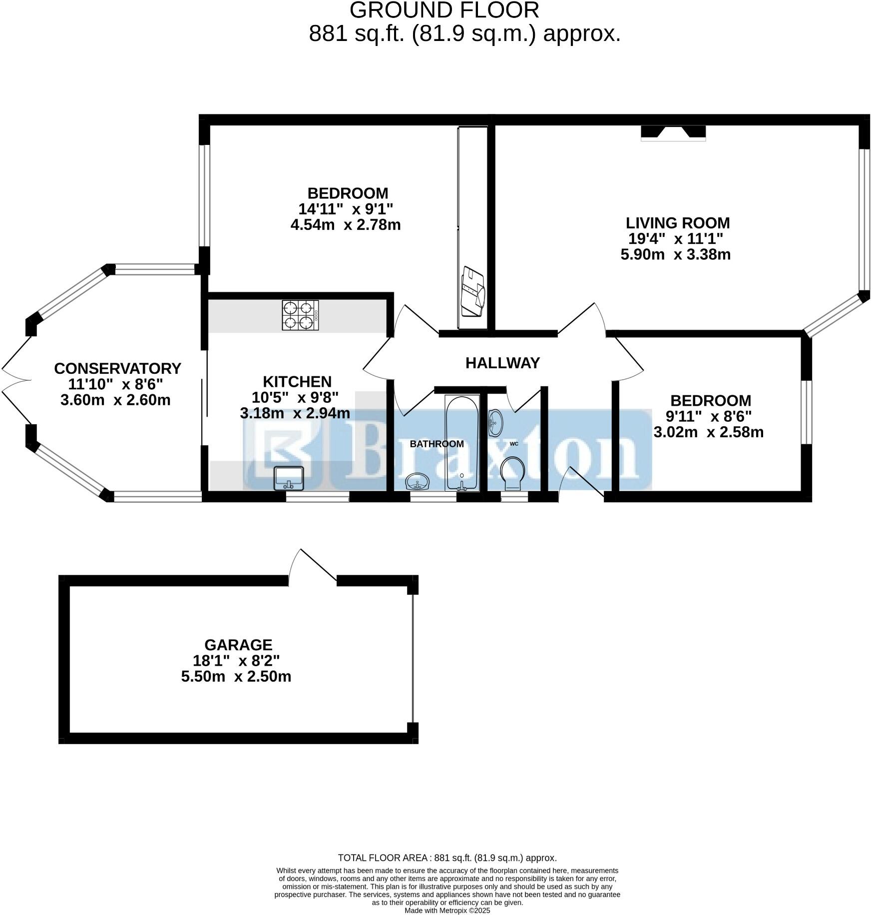 Burcot Gardens, Maidenhead floorplan