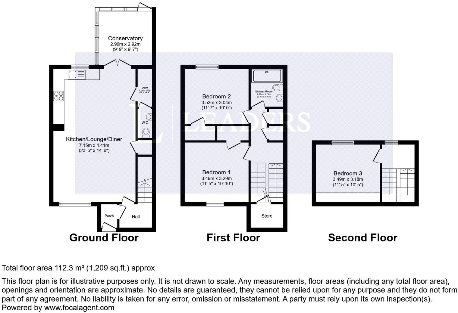 Winterbourne Road, Chichester floorplan