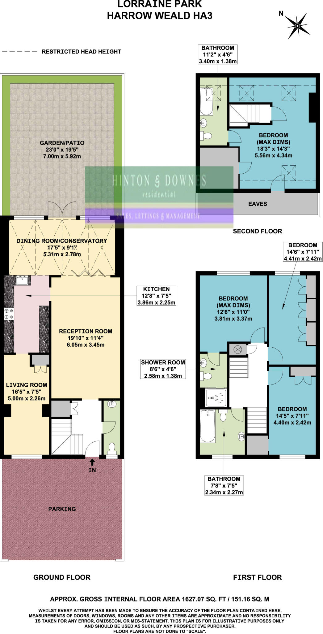 Lorraine Park, Harrow floorplan