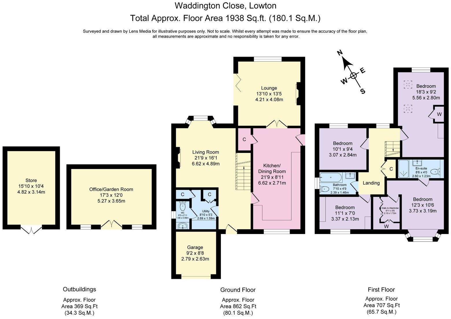 Waddington Close, Lowton floorplan