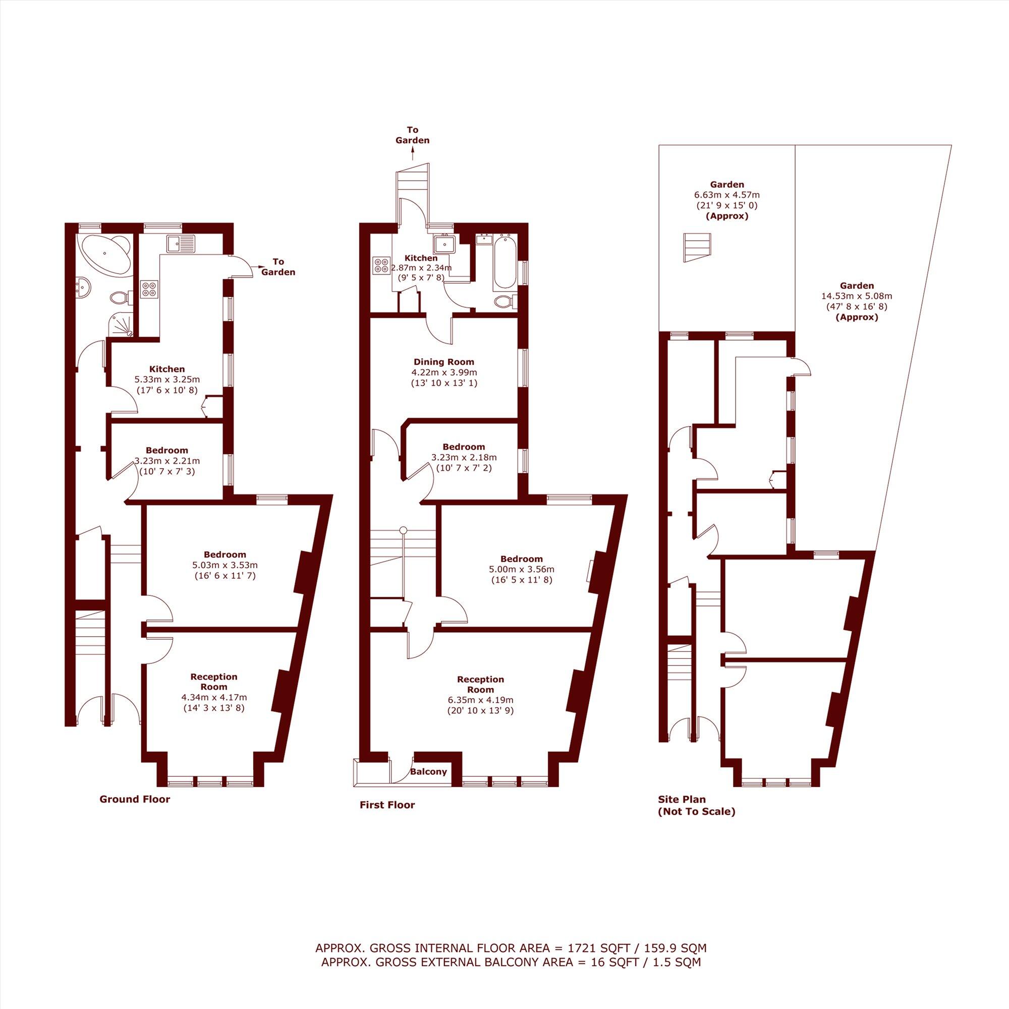 St. Ann's Road, Barnes floorplan