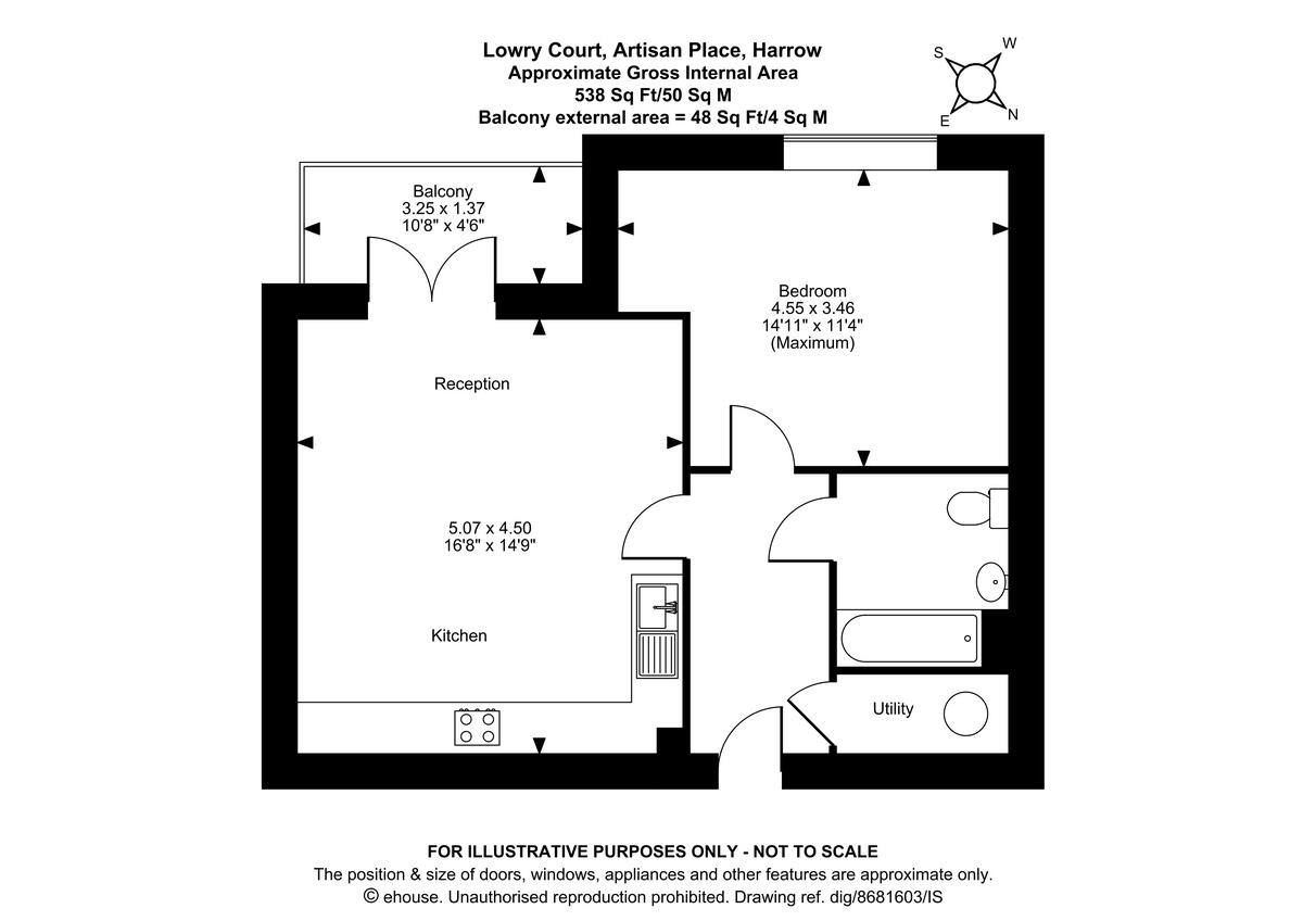 Artisan Place, Harrow floorplan