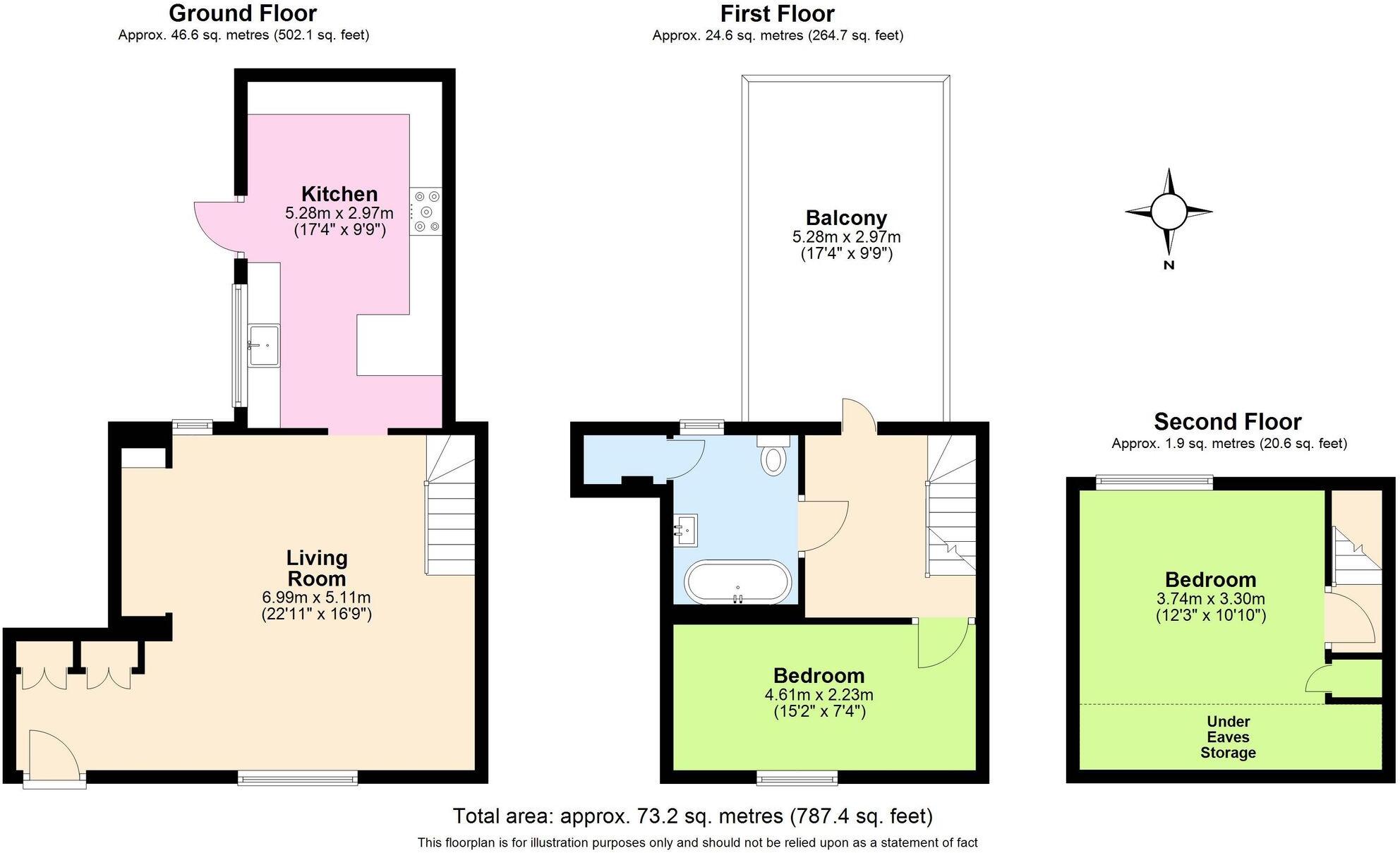 High Street, Kenilworth, CV8 floorplan