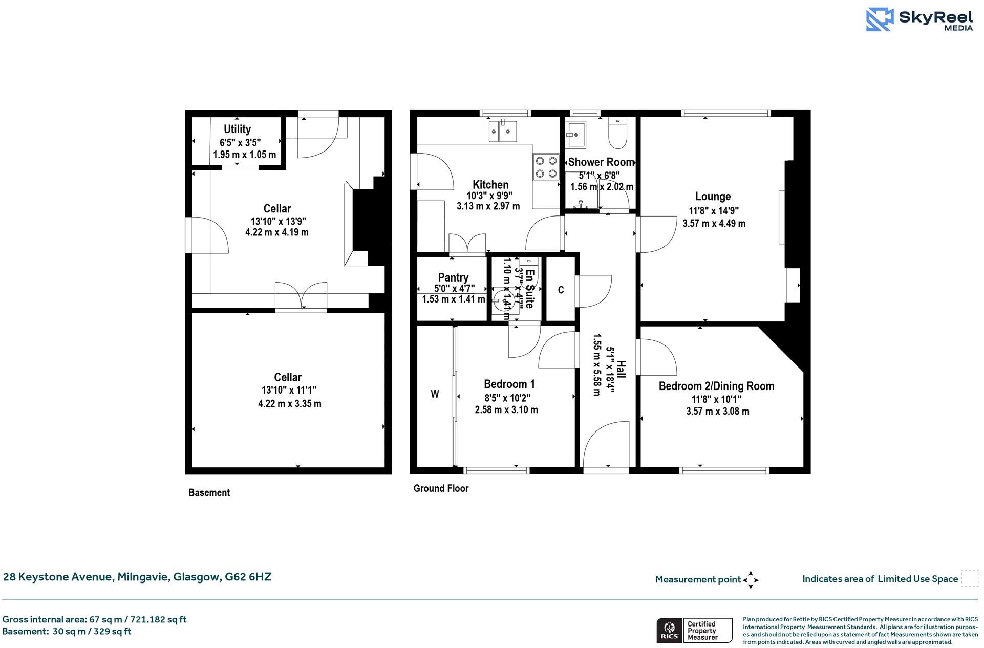 Keystone Avenue, Milngavie floorplan