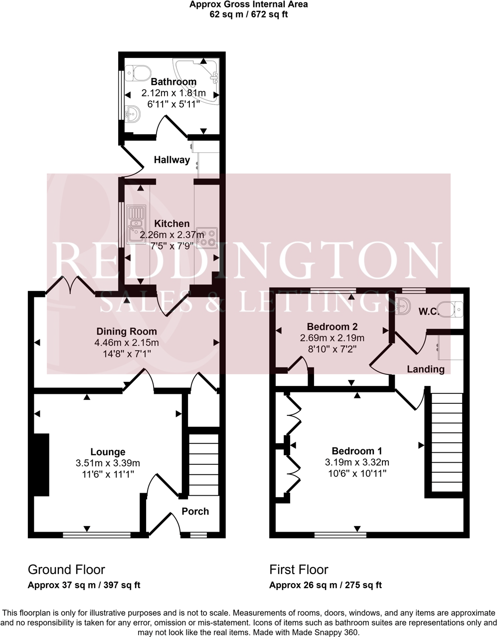 Grace Dieu Road, Whitwick, Coalville, LE67 floorplan