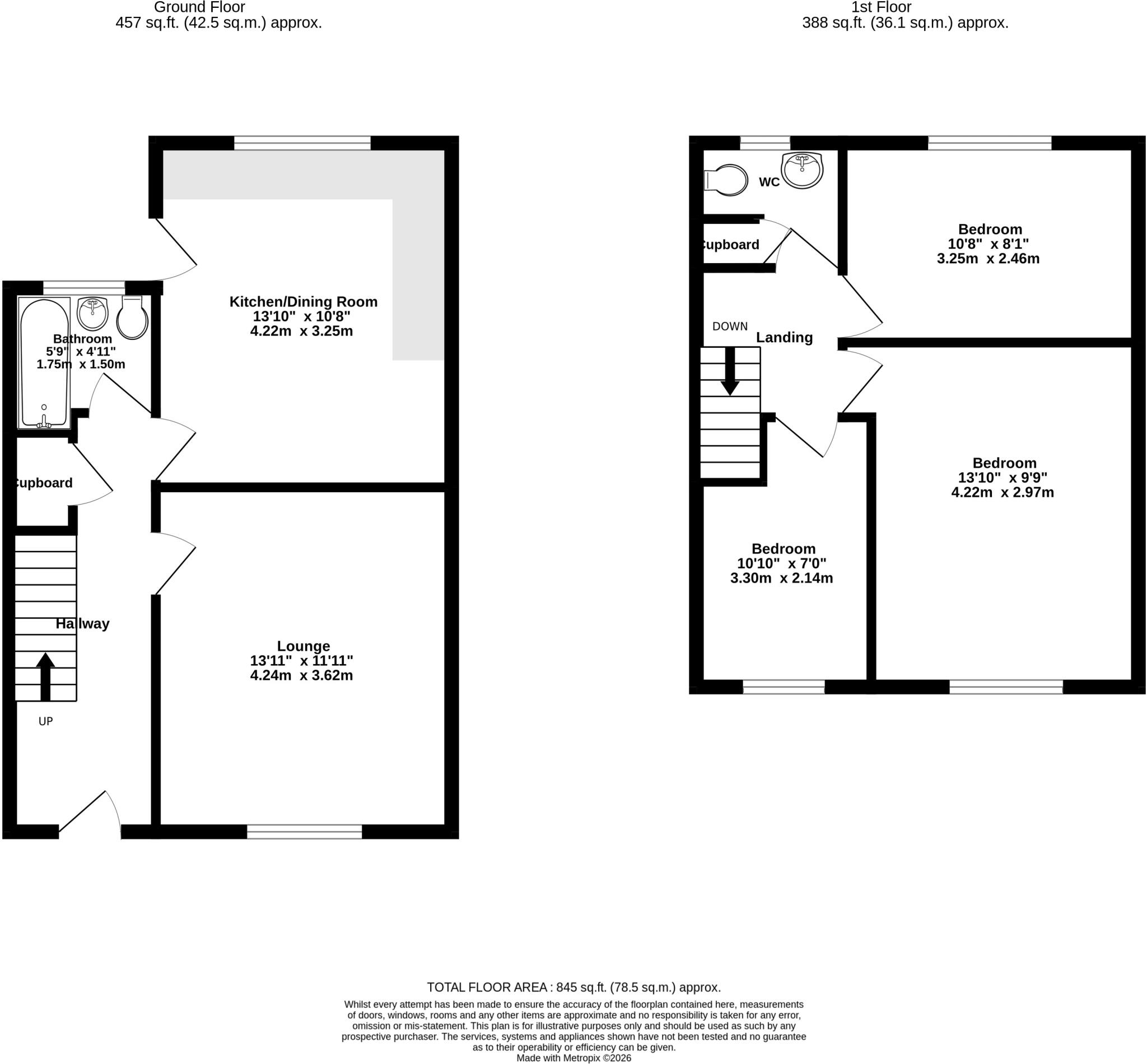 Church Avenue, Stourbridge, DY8 floorplan