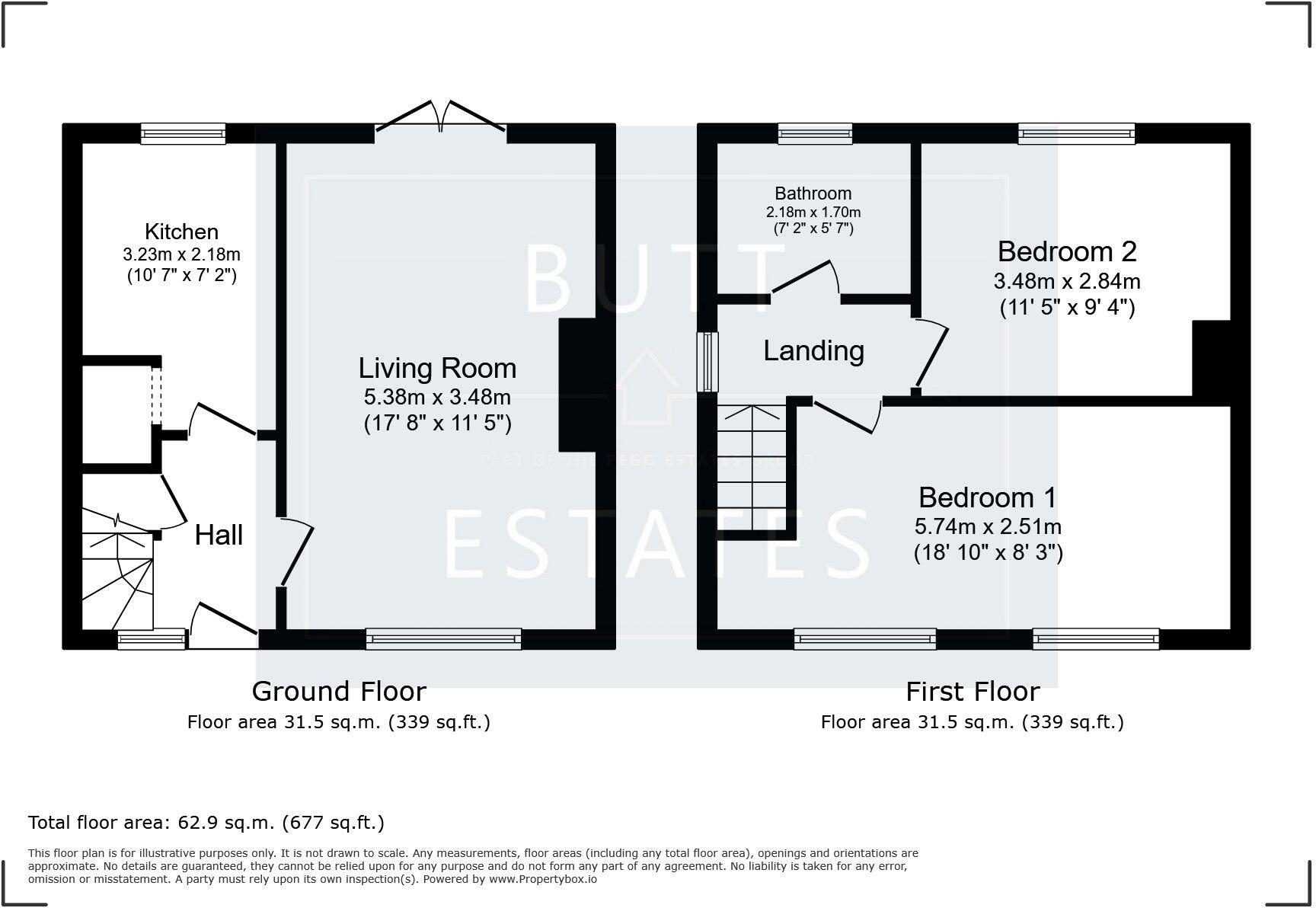 Lancelot Road, Exeter floorplan