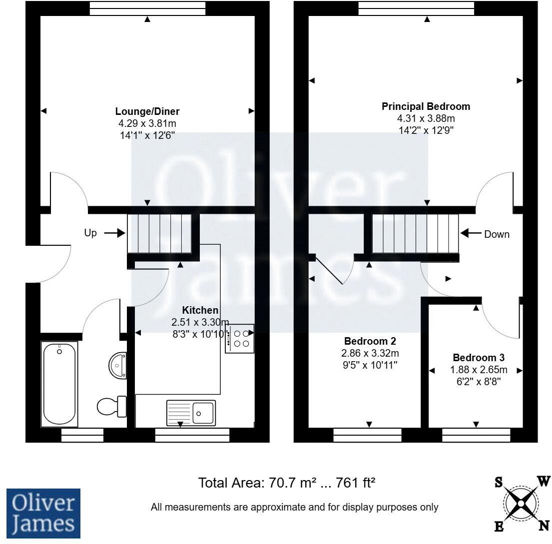 Hardy Close, Hartford, Huntingdon floorplan