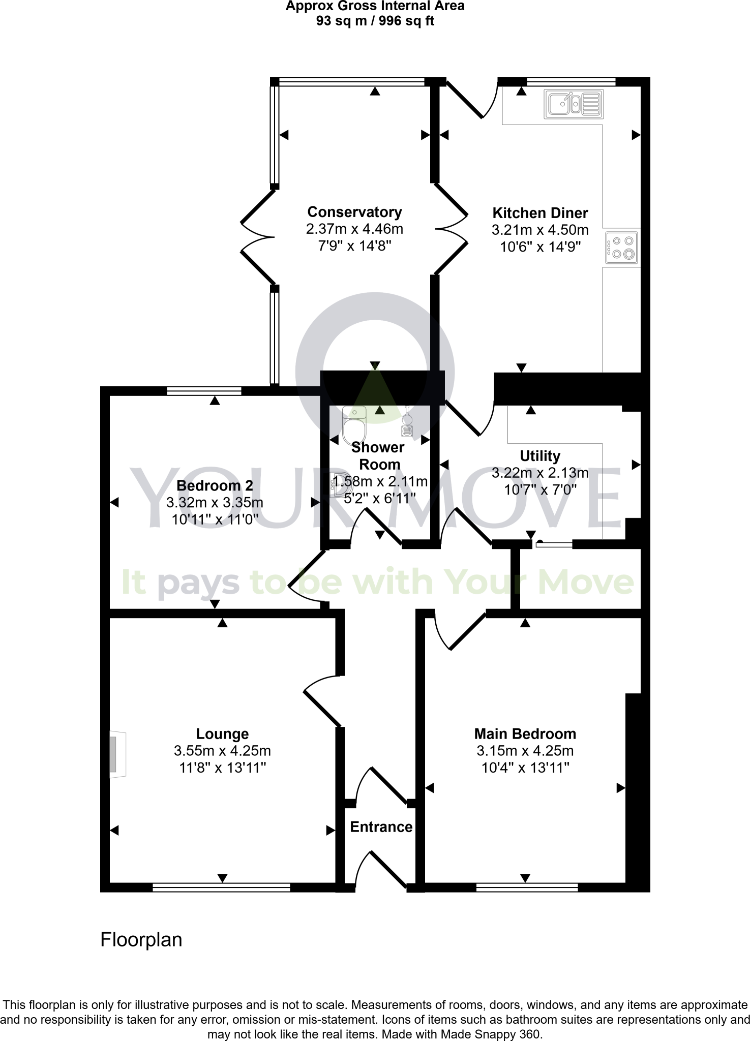 Glasgow Road, Stirling, Stirlingshire, FK7 floorplan