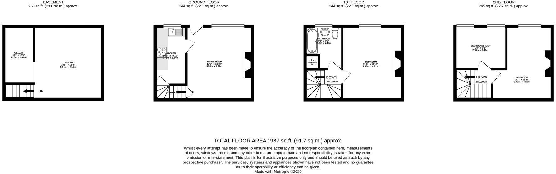 Glebe Avenue, Leeds floorplan