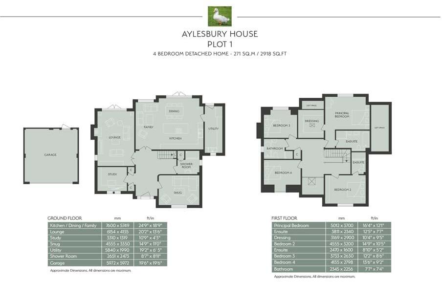 Aylesbury House, Goring on Thames floorplan