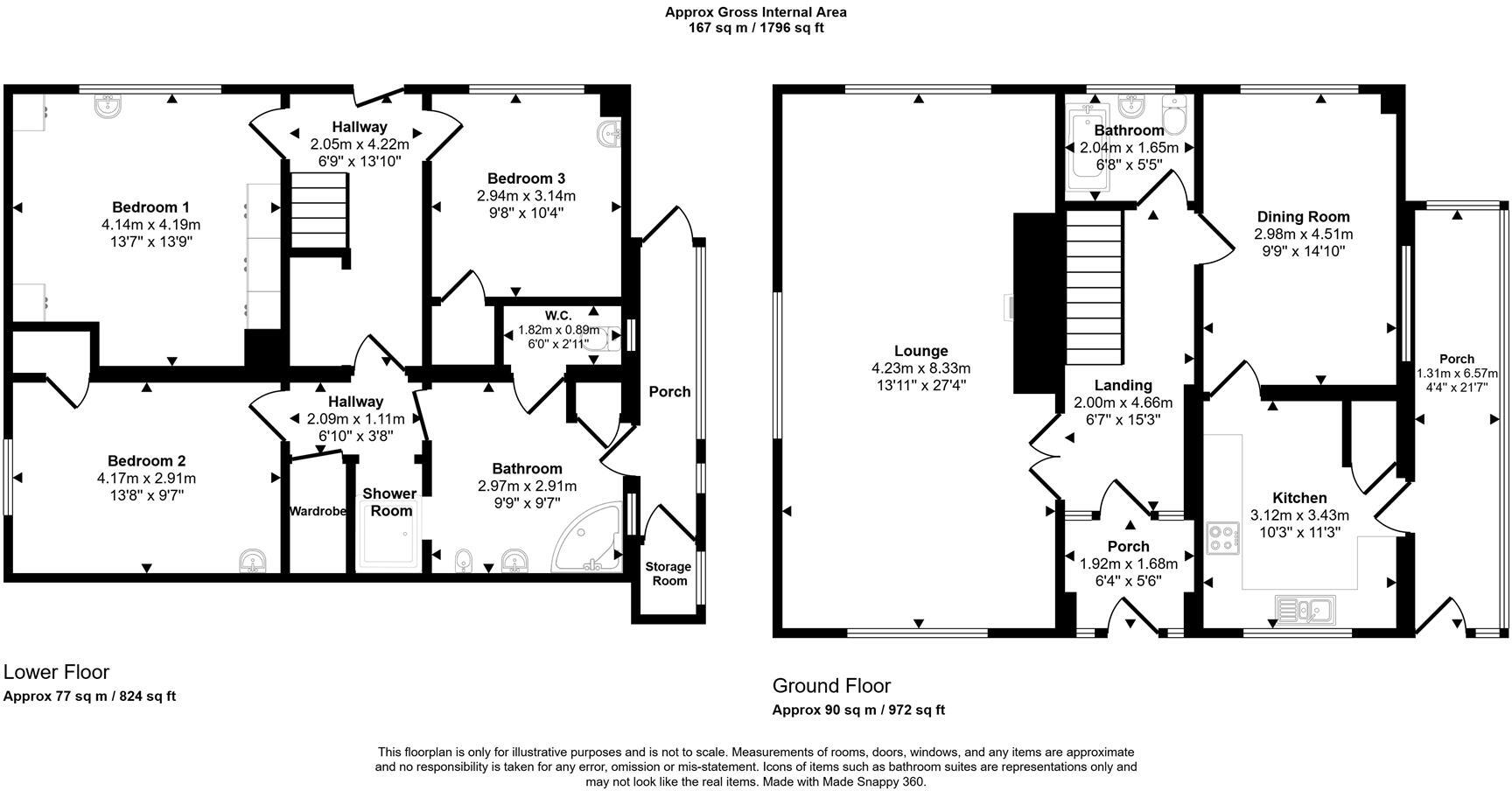 Slade Lane, Haverfordwest floorplan