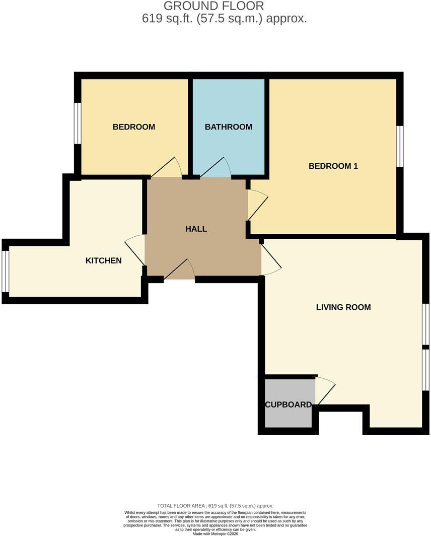 Kipling Terrace, Bideford floorplan