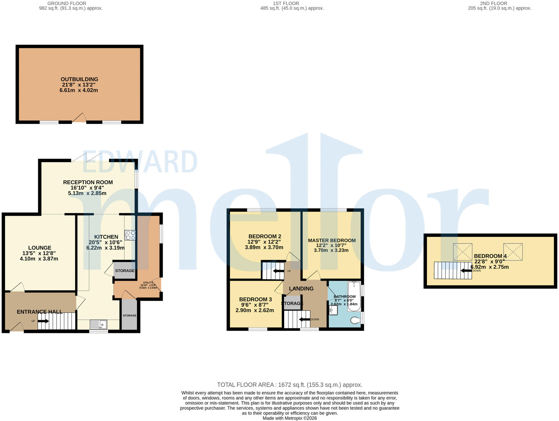 Essex Road, Brinnington floorplan