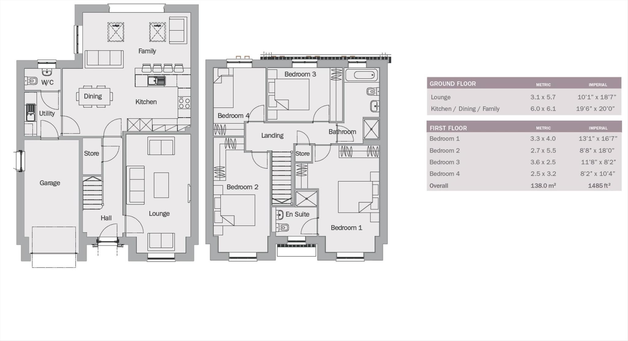 Riverside Walk, Kepple Lane, Garstang, Preston floorplan