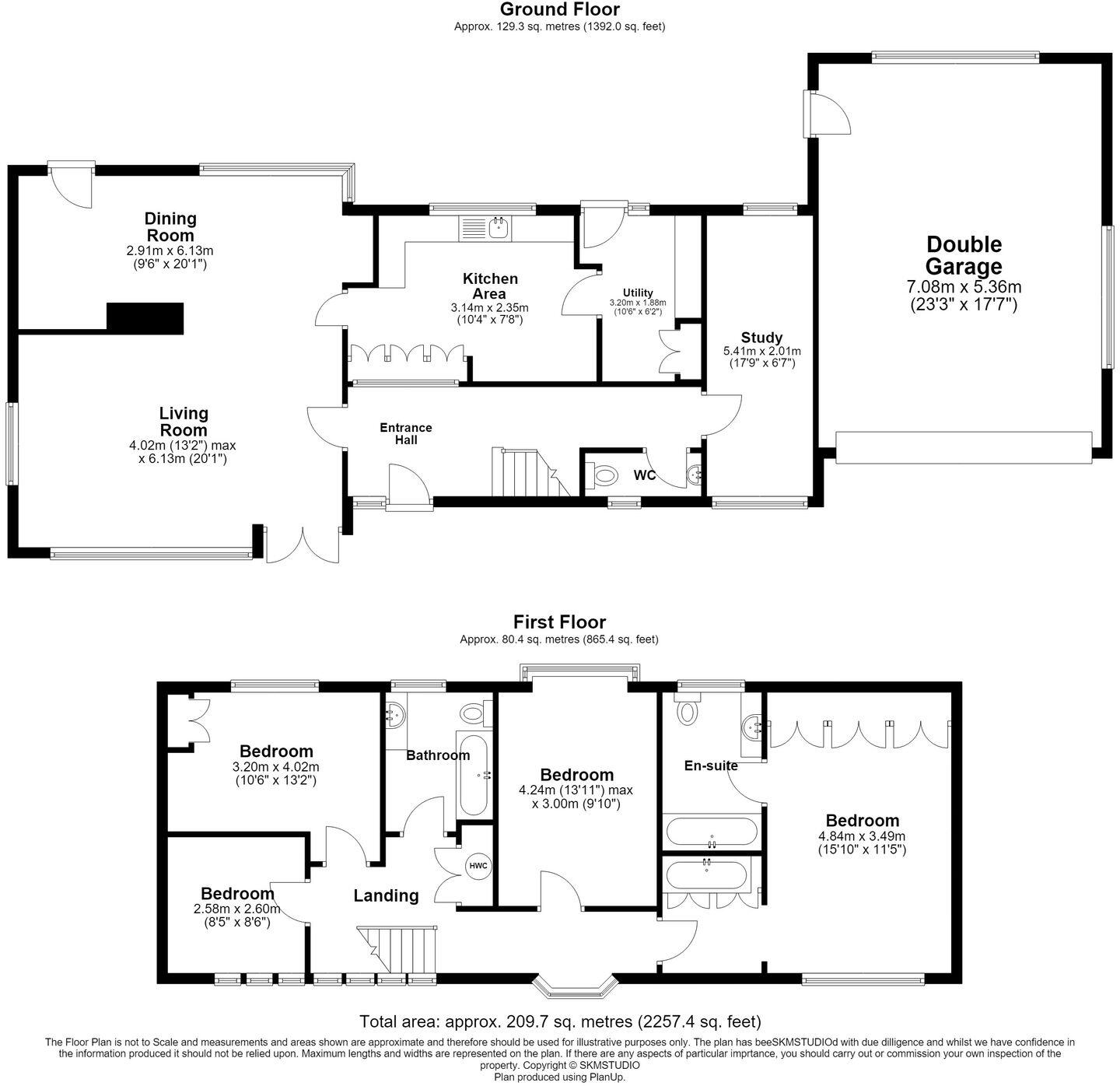 Oldhill Wood, Studham, LU6 floorplan