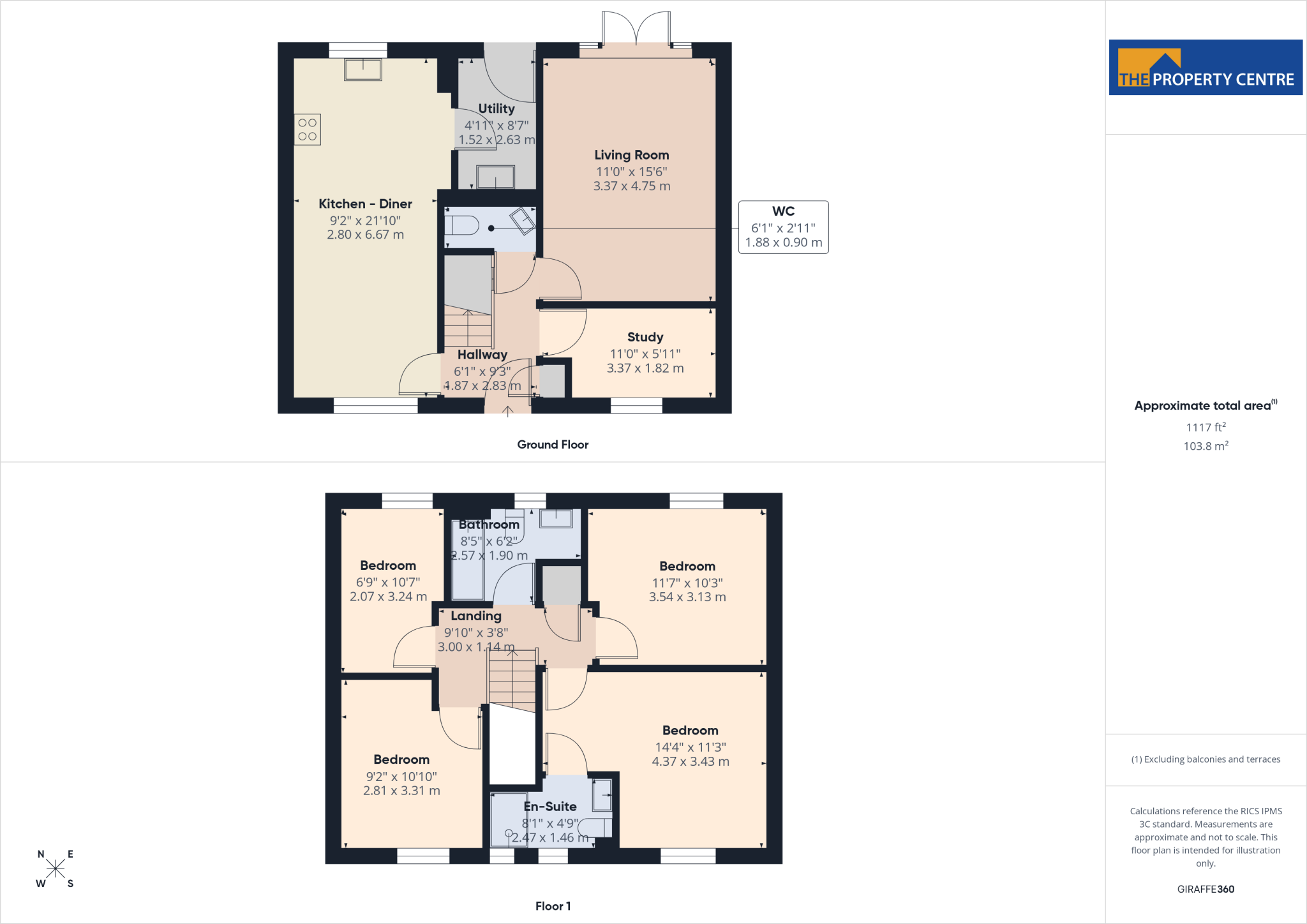 Punningar Close, Brockworth, Gloucester, Gloucestershire, GL3 floorplan