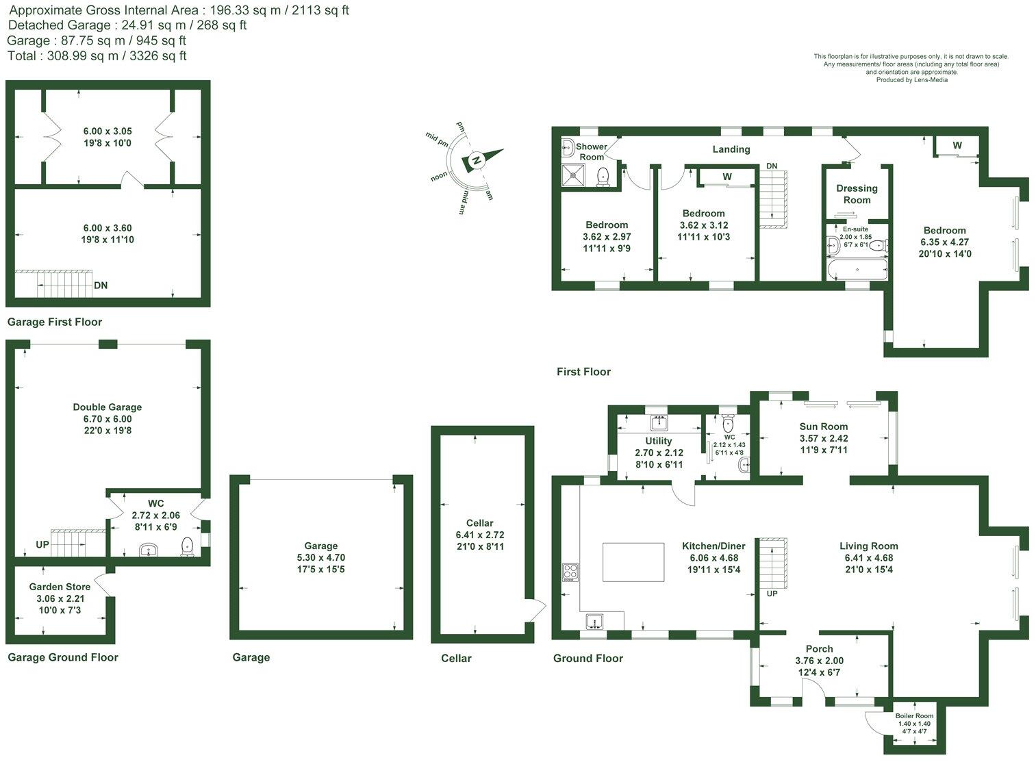 Old Moor Road, Wennington, Lancaster, Lancashire floorplan