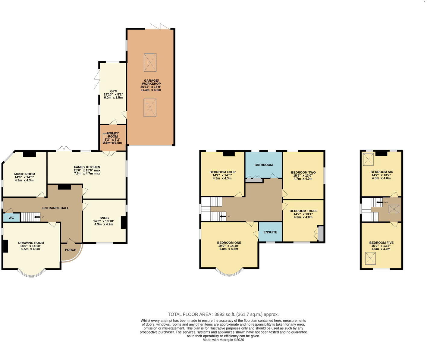 Westwood, Ashby Road, Kegworth floorplan
