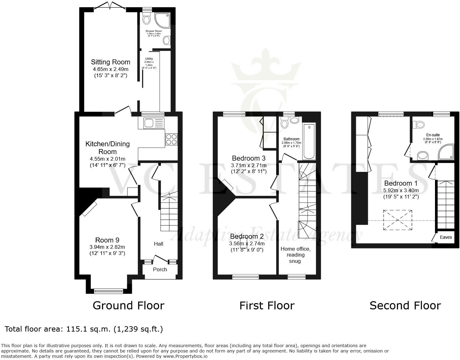 Nelson Road, Bishopstoke, SO50 floorplan