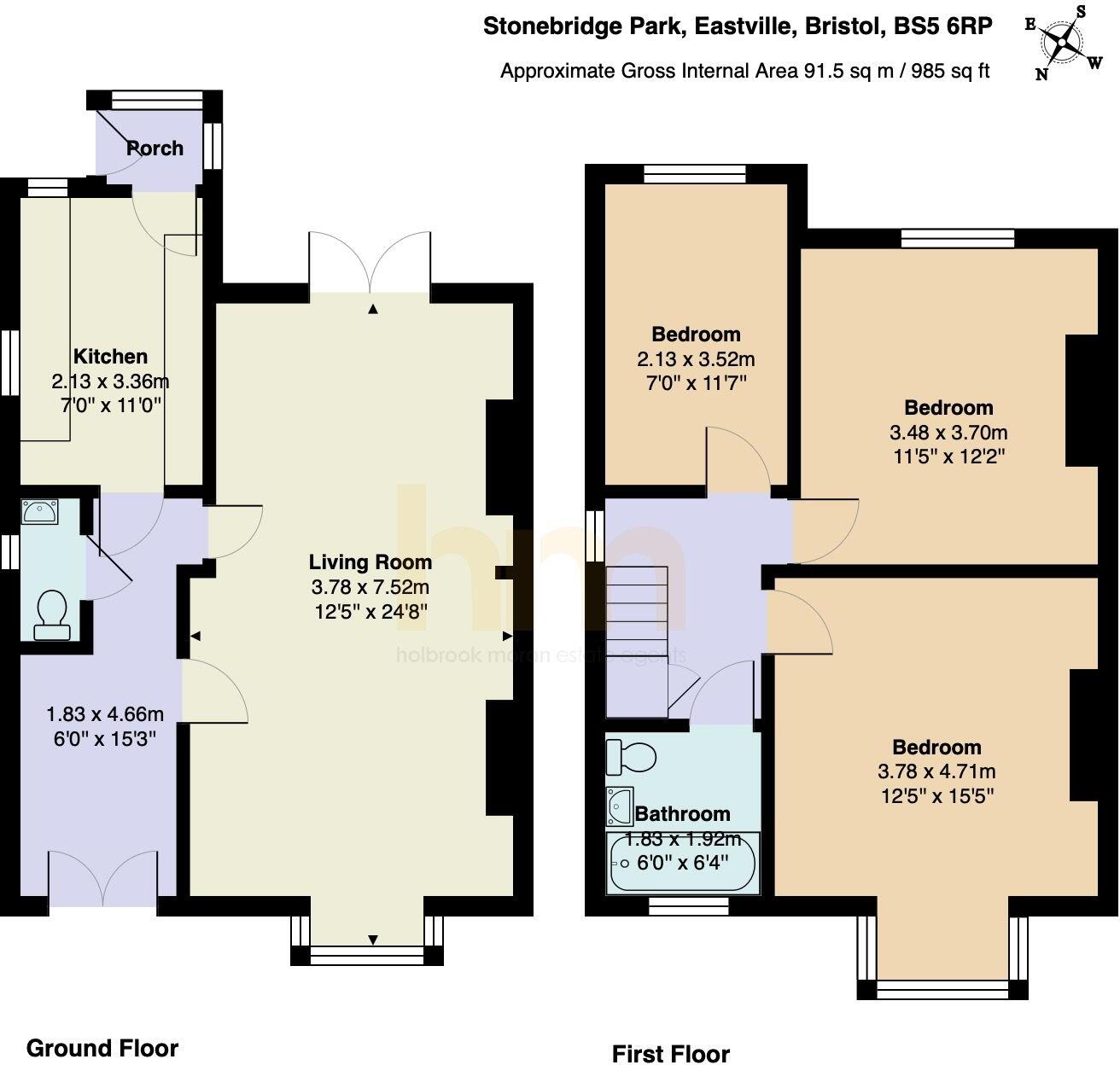 Stonebridge Park, Bristol floorplan