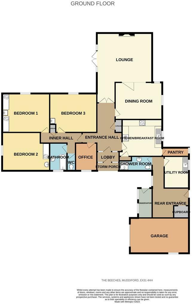 Muddiford, Barnstaple floorplan