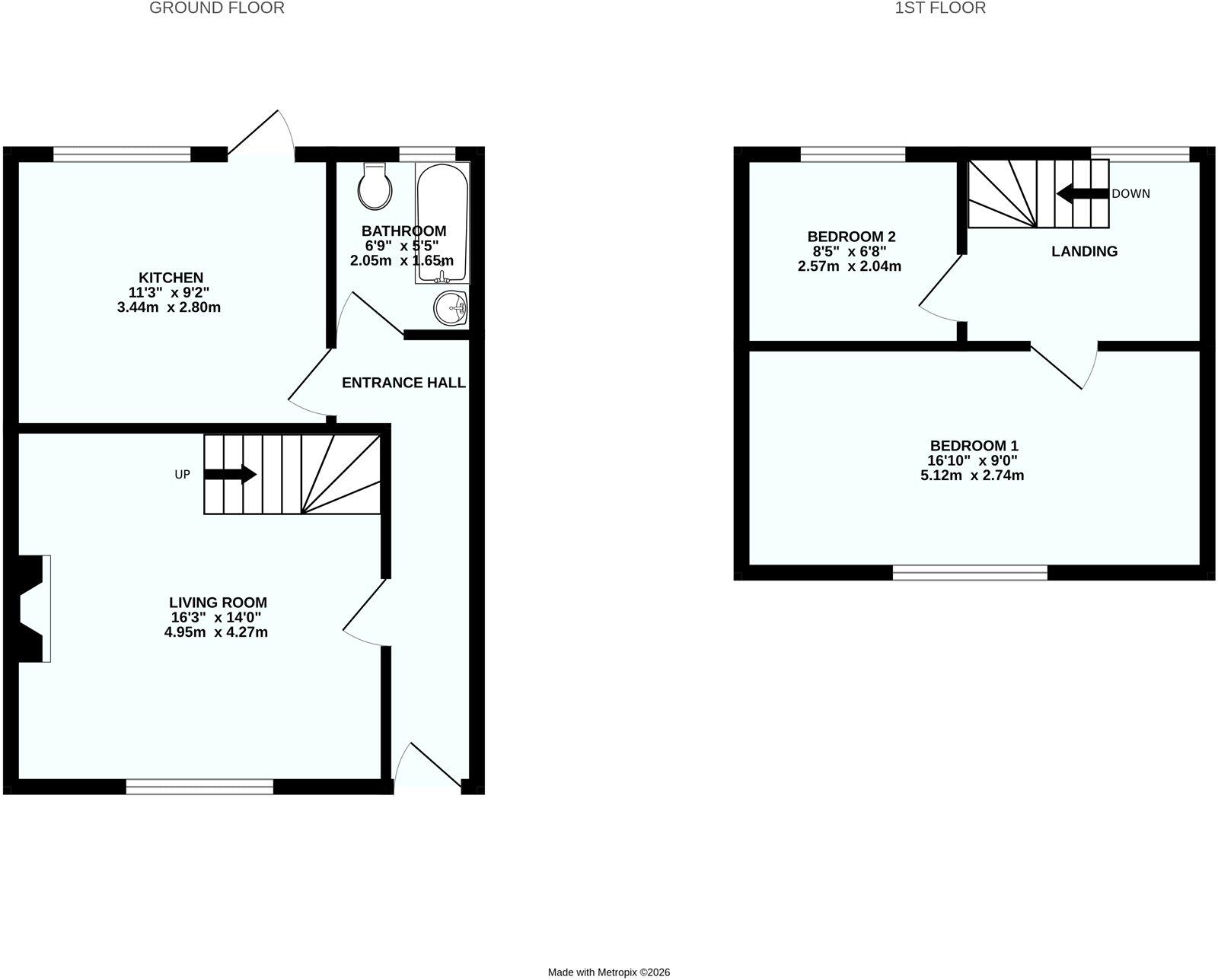 Avenue Terrace, Churston Ferrers, Brixham, Devon floorplan