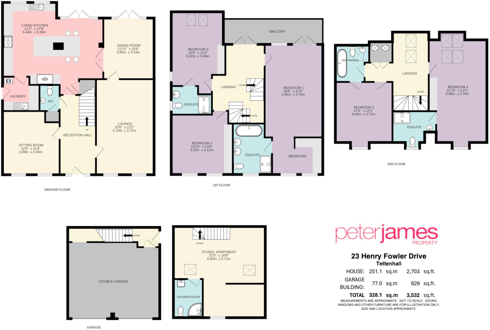 Henry Fowler Drive, Tettenhall floorplan