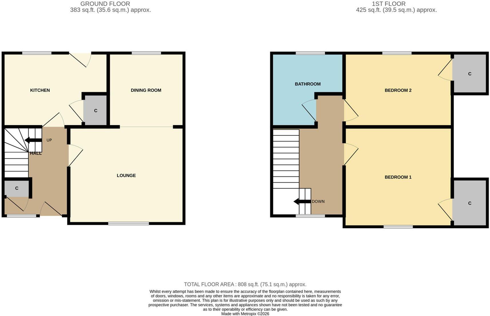 Manor Green, Middlesbrough, TS6 floorplan