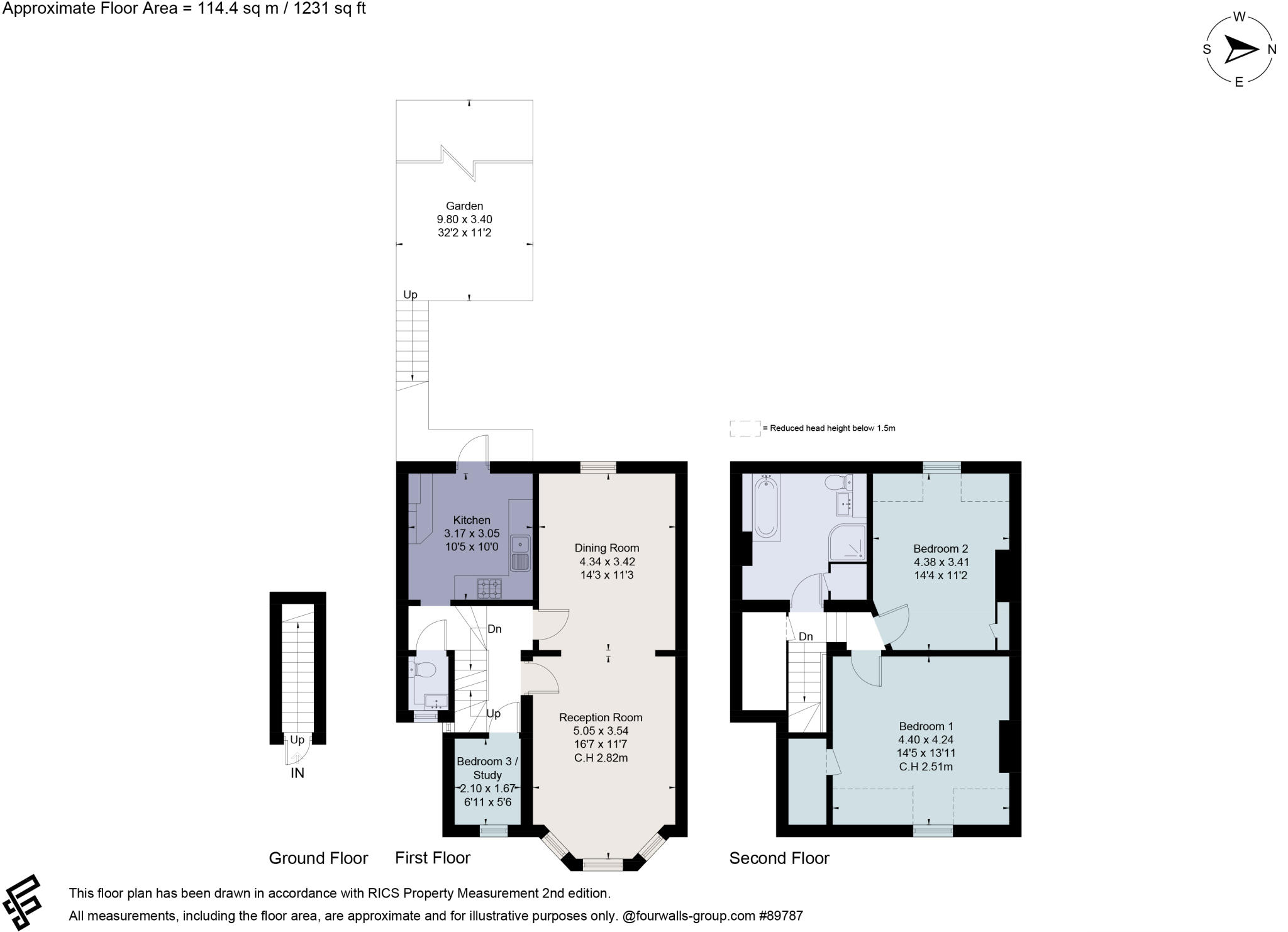 Cromford Road, Putney, London, SW18 floorplan