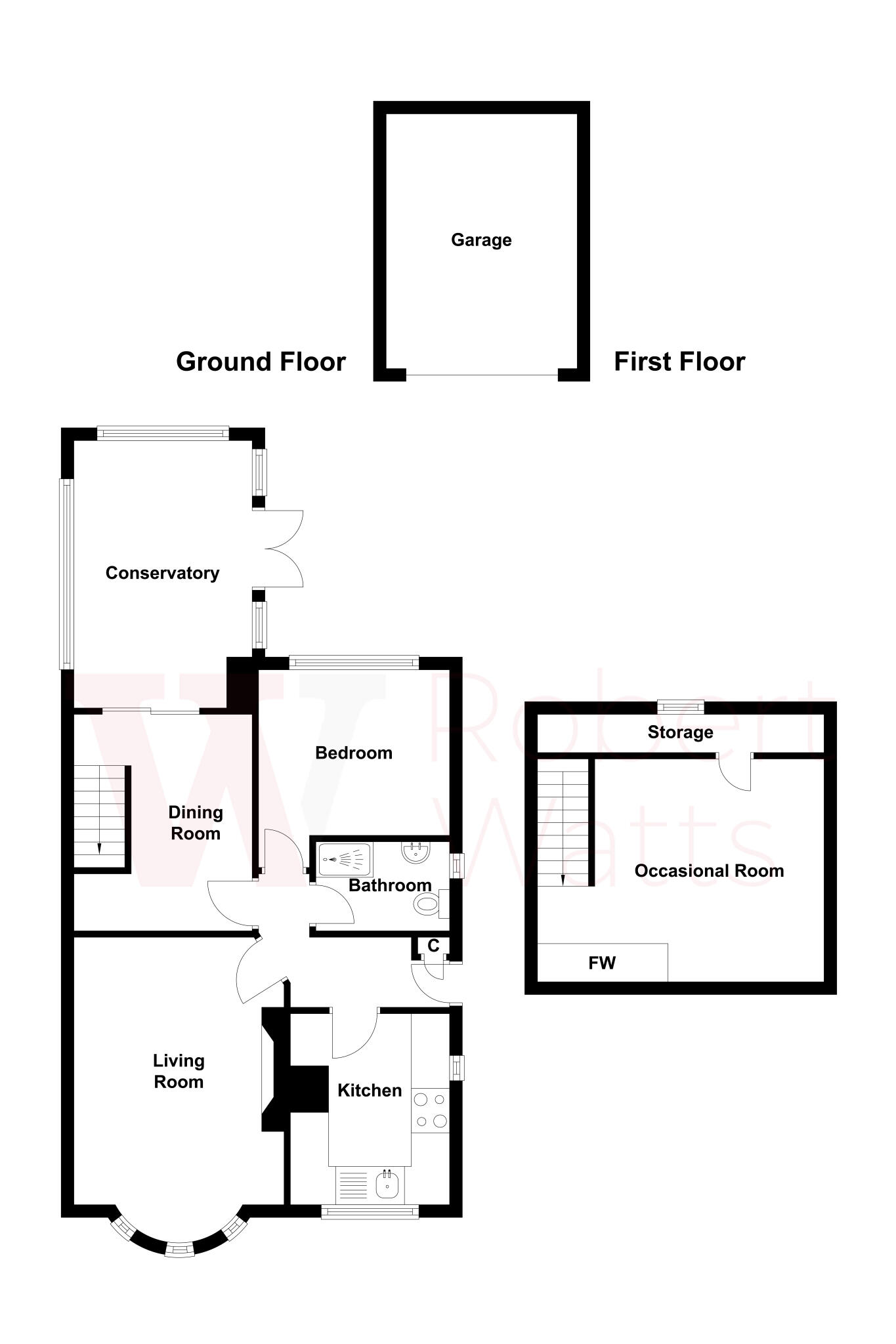 Pyenot Gardens, Cleckheaton, West Yorkshire, BD19 floorplan