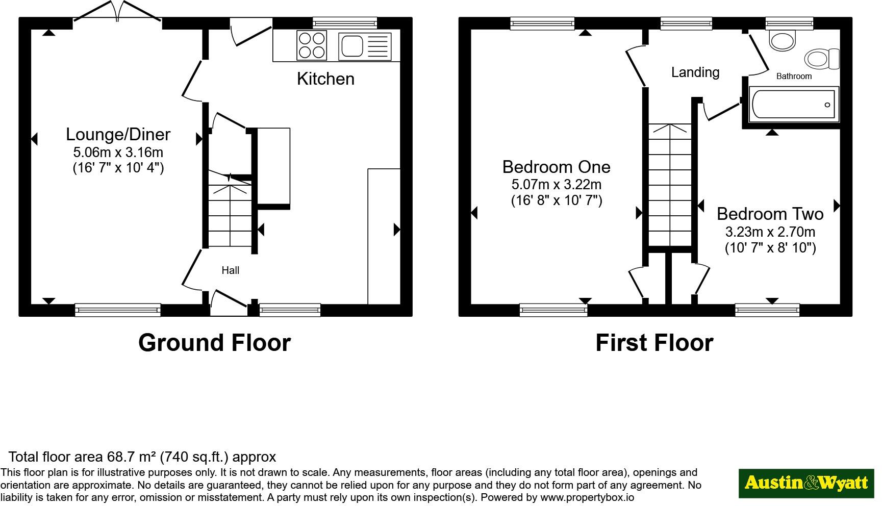 Hinkler Road, Southampton, Hampshire, SO19 floorplan