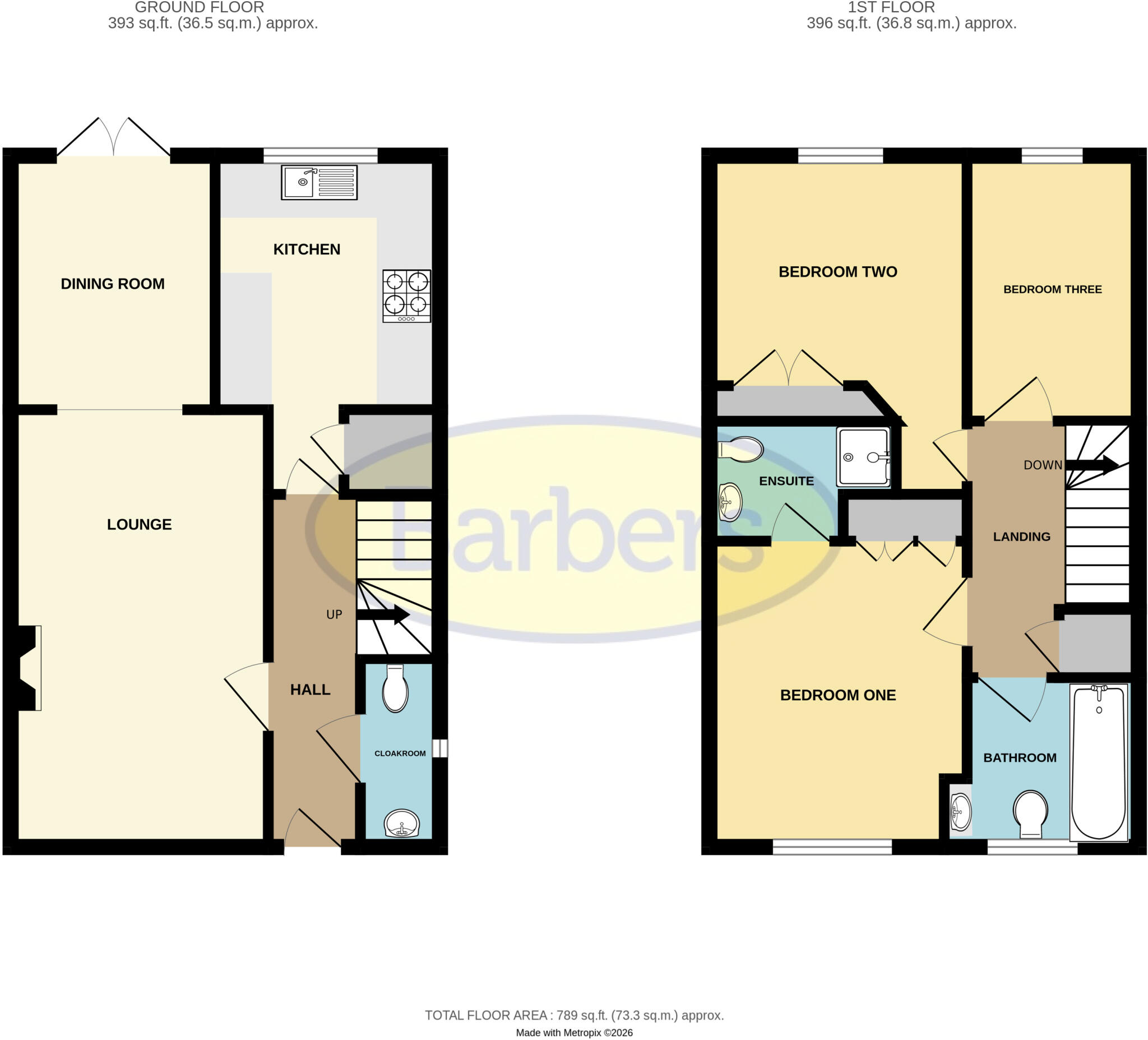 Holbourn Crescent, Priorslee, Telford, TF2 9FD. floorplan
