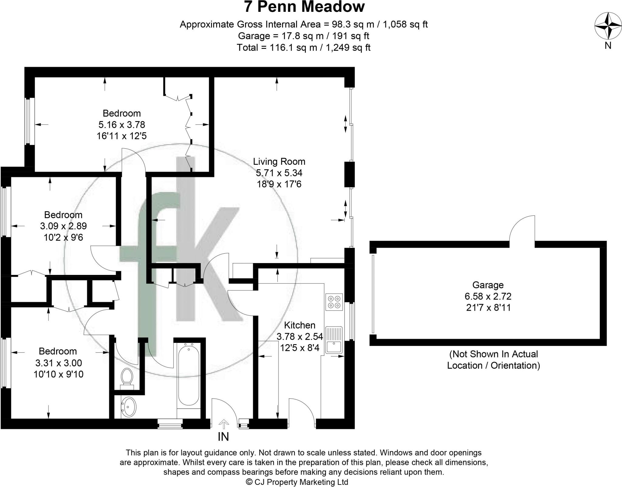 Penn Meadow, Stoke Poges floorplan