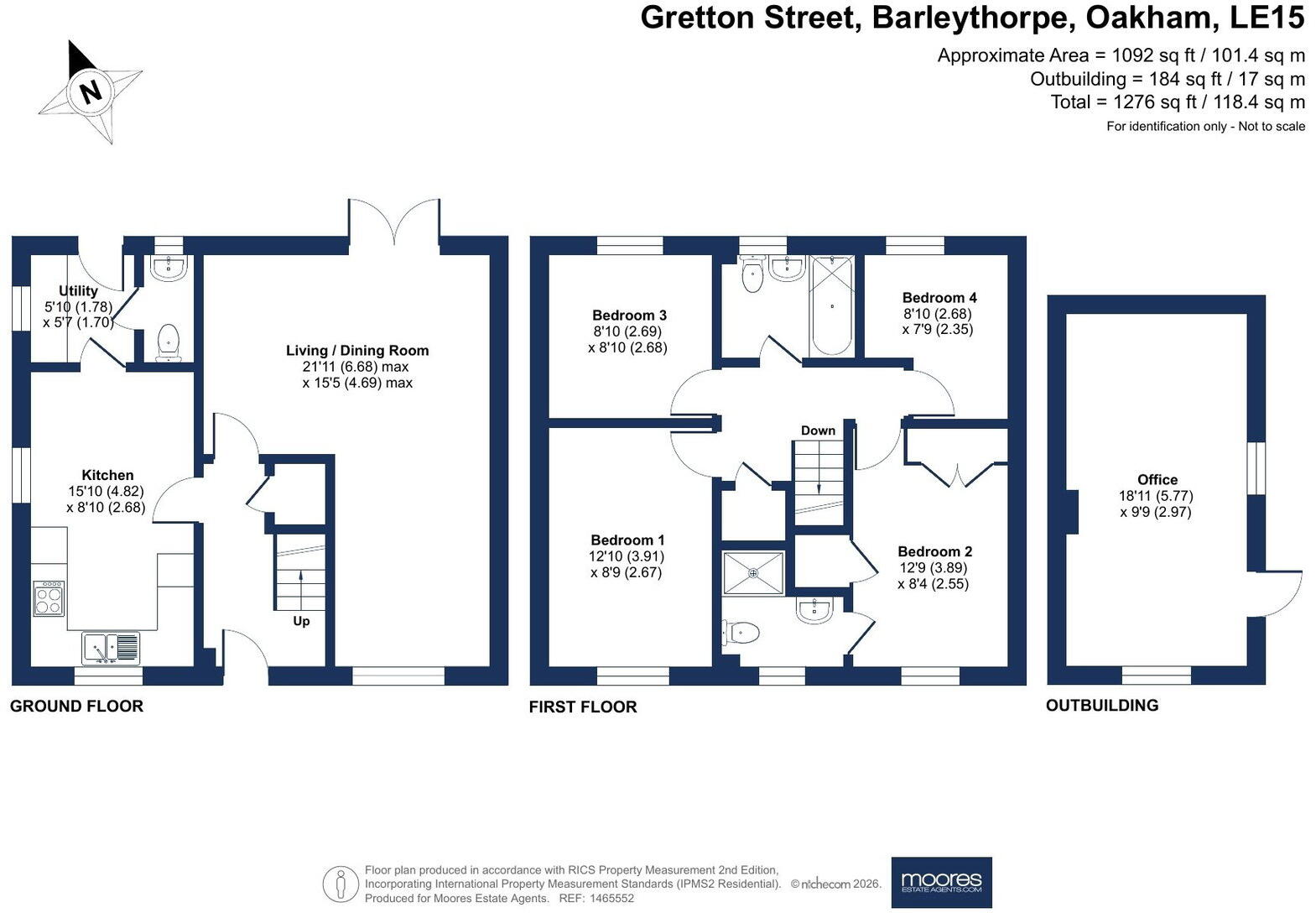 Gretton Street, Barleythorpe floorplan