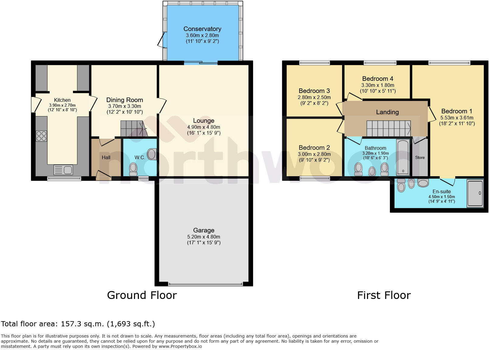 8, The Woods, Grotton, Saddleworth, OL4 floorplan