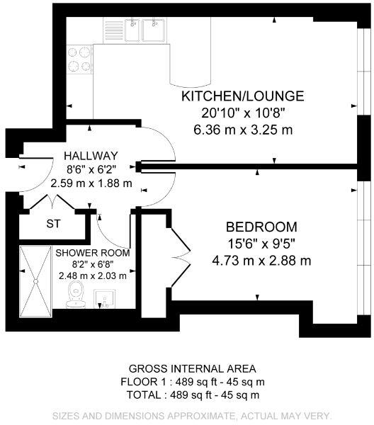 George Street, Glasgow, G1 floorplan